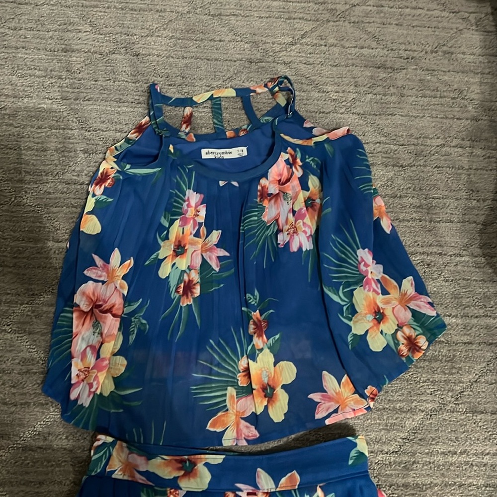2 piece skirt and matching top from Abercrombie kids